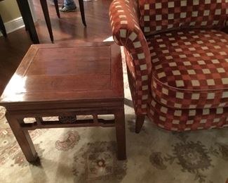 Oriental side table
