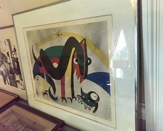 Miro “ les animales “ limited edition of 75