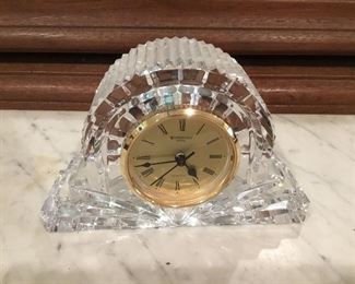 Waterford clock crystal