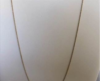 14K Gold Necklace https://ctbids.com/#!/description/share/179833