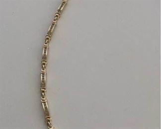 14K Gold & Diamond Bracelet https://ctbids.com/#!/description/share/179841