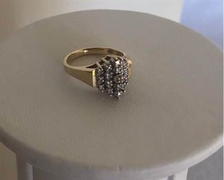 10K Gold Diamond Ring https://ctbids.com/#!/description/share/179846