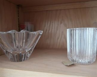 Orrefors, Baccarat, Waterford, Lalique, Swarovski