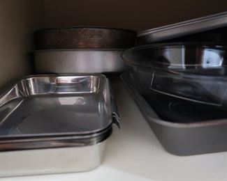 Lots of baking dishes