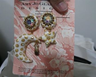 Amy Jo Gladstone vintage earrings
