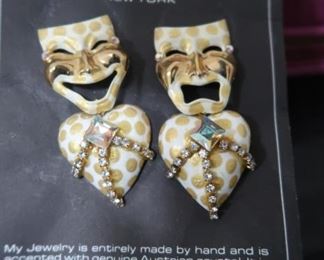 Amy Jo Gladstone vintage earrings