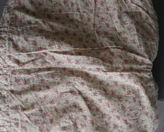 Two-sided king quilt with matching shams-like nothing I have seen before!