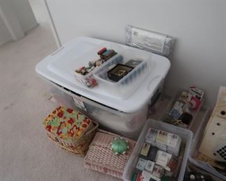 Amazing collector buttons and sewing