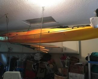 Kayak used very little
