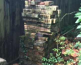 Vintage bricks and pavers