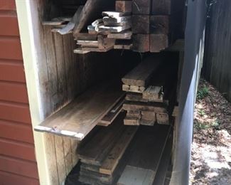 Reclaimed barn wood