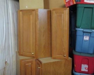 New unused cabinets