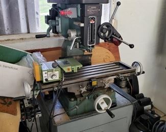 ENCO MILLING & DRILLING MACHINE AND CABINET AVAILABLE AS PRE SALE ITEM