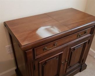 HICKORY SERVING CABINET
