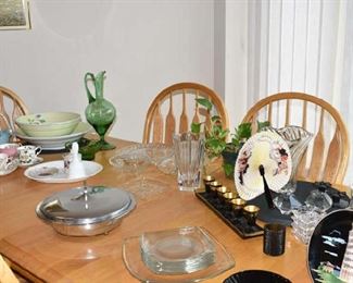 AM America Dining Set, Tea Cups, Pitcher, Luncheon Set