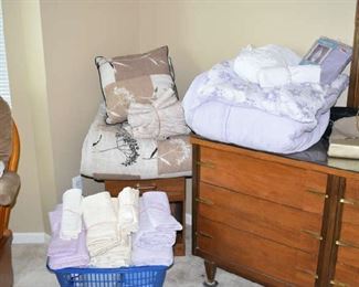 Linens, Sheets, Dresser, Glider