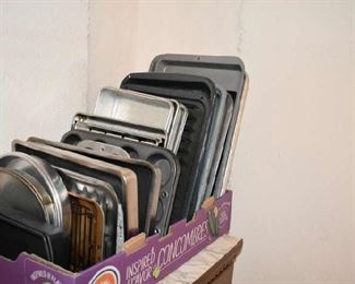 Cookie Sheets, Cake Pans