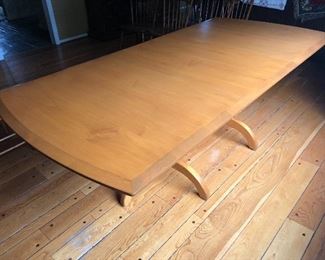 60in with two leaves Amish built solid maple  kitchen table 
