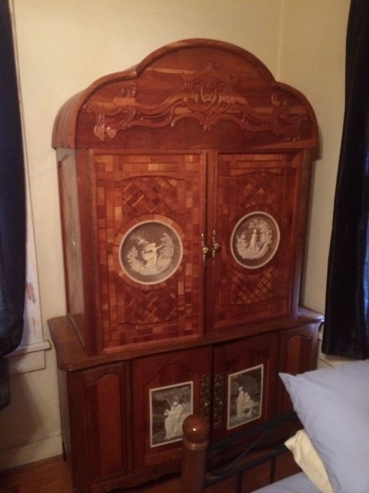 Inlayed furniture
Early picture more when we get everything organized