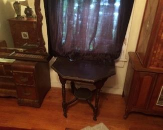 Antique octagonal table