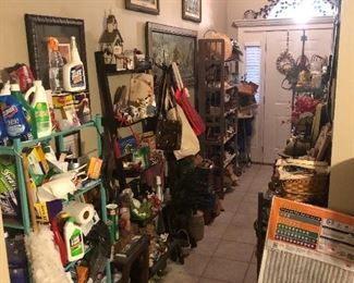 PHOTOS ARE HOW WE FOUND IT. WE ARE WORKING FEVERISHLY TO GET CLEANED UP AND ORGANIZED..... AFTER PHOTOS WILL BE POSTED SOON.