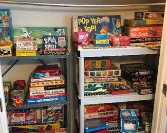 VINTAGE BOARD GAMES AND TOYS