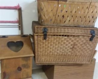 Antique baskets, very large and unique.