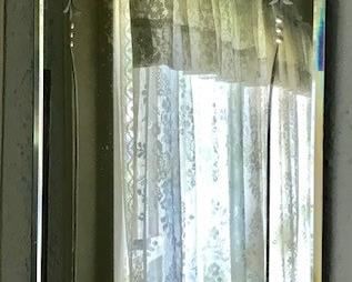 Antique Etched Mirror