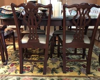 Wellington Hall Dining table and Chairs