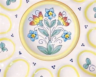 Egg plate made in Italy