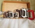 When you are needing that extra "hand" to hold a project together.

Approximately 15 adjustable c clamps ranging in at lease six sizes.  