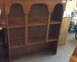This nice piece of furniture can be used as a hutch or a book case. It has a light under the bottom shelf that was not tested 


