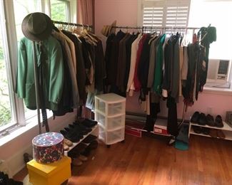 Mens, some women clothing