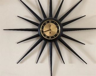 MCM starburst clock