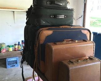 Old and newer luggage