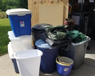 Trash Cans, Storage 