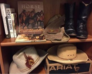 Western Boots, Hats 