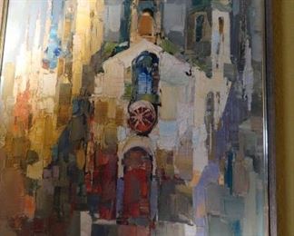 MID CENTURY PAINTING