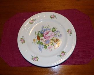 Victoria set of china, service for 8 $65.00 set