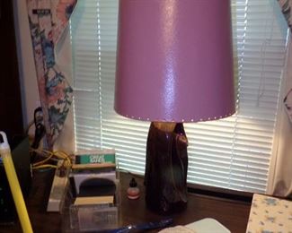 Decorative lamp $25.00 from 1970s