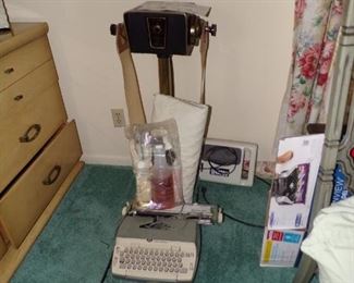 Vintage  exerciser to slim figures $25.00, typewriter $25.00