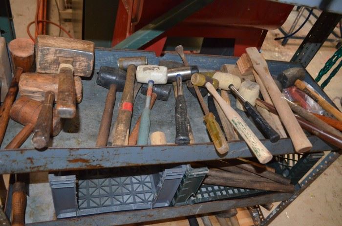 Assorted hammers - $5 and up