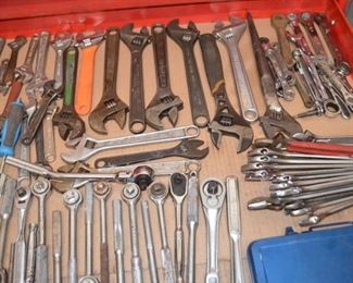 Assorted crescent wrenches - $3 and up
