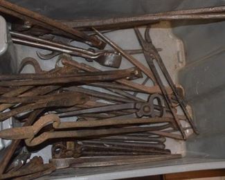 Assorted blacksmith tools - $12-22