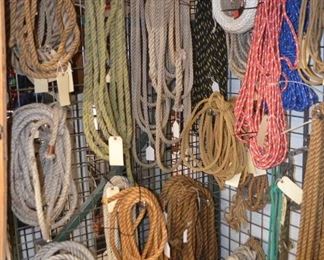 Ropes, used for swings, boating, fencing, tie downs, towing, etc - $5-20