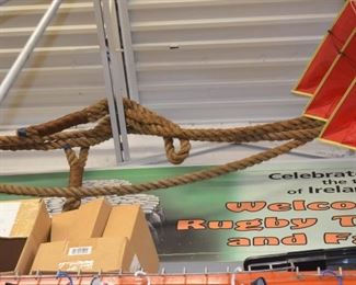 Tug of War rope, 65' - $95