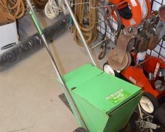 Field lining machine, used for lime, softball, baseball, etc - $15