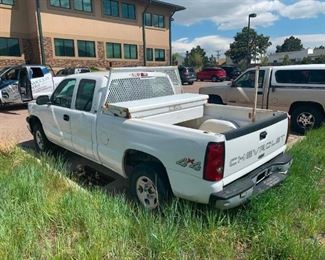 2004 Chevrolet Silverado 4x4 extended cab.  Toolbox, headache rack.  Maintenance records available for the past 2 years.