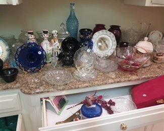 old glassware