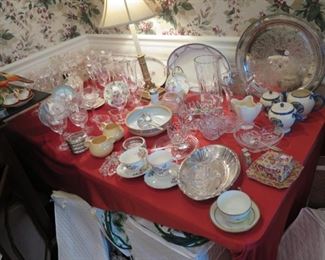 antique glassware